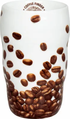 Obrázek produktu pro Könitz Grip Mug Coffee Finder, izolovaný termohrnek, dvoustěnný, porcelán, barevný, 350 ml, 11 1 136 2713