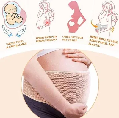 Produktbild von Famanu Schwangerschaftsband Atmungsaktive Unterstützung - Einheitsgröße