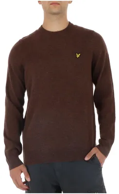 Immagine prodotto di Lyle & Scott Maglia Uomo Marrone in lana - KN2114VC - Taglia S
