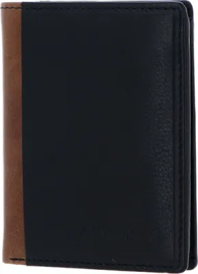 Portafoglio Mini CHIEMSEE Houston RFID In Pelle – Nero/cognac, Con Protezione RFID