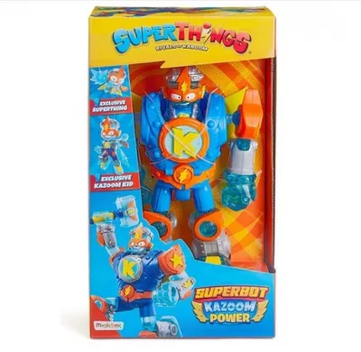 Image de Magic Box Toys - Superthings Rivals Of Kaboom Superbot Kazoom Power