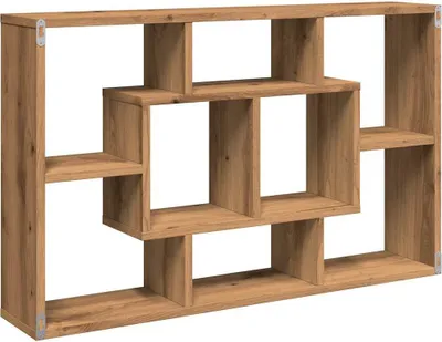 Obrázek produktu pro Nástěnná police Artisan Dub 85x16x52,5 cm Konstrukce dřeva