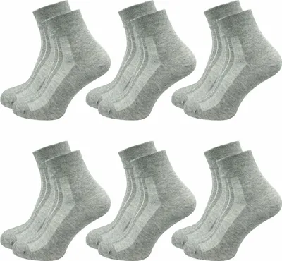 Produktbild von Gawilo  Wellness Socken ohne Gummi & ohne Naht  | kurzer Schaft | Damen (6 Paar), Schwarz / 35 - 38