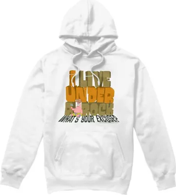 Produktbild von SpongeBob SquarePants - "What's Your Excuse?" Kapuzenpullover für Herren TV8796 (M) (Weiß)