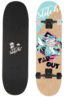 Produktbild von Großes Holz-Skateboard Stitch Far Out