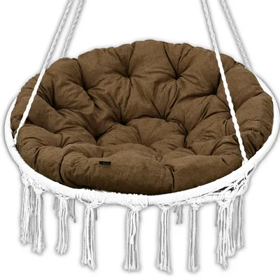 Zdjęcie produktu dla AMPO poduszka na fotel papasan kosz wiszący kokon 120cm