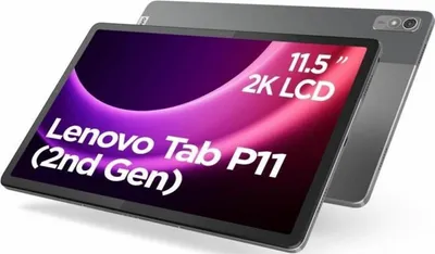 Productafbeelding van Lenovo Tab P11 (2e generatie), 29,2 cm (11,5 inch), 2000 x 1200 pixels, 128 GB, 4 GB, Android 12, grijs