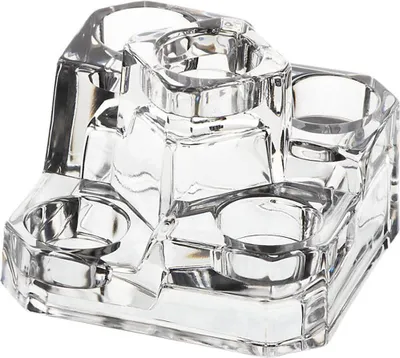 Produktbild von Teelichthalter 5er Lucio 10cm , aus Bleikristall