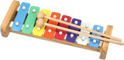 Image de Reig Musicales Xilophone 8 notes bois/métal Golden Golden One Size
