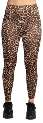 Zdjęcie produktu dla Legginsy damskie w panterkę, rozmiar L–XL