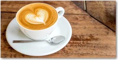 Produktbild von Tulup® Leinwandbild - 140x70 cm - Wandkunst - Drucke auf Leinwand - Leinwanddruck  - Essen & Getränke - Braun - Kaffee Tasse