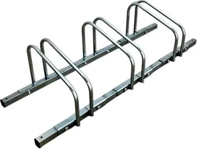 Obrázek produktu pro Stojan na kola Schulte pro 3 kola se šířkou pneumatik do 7,5 cm, žárově pozinkovaný