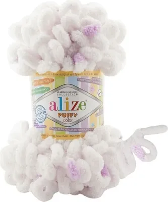 Produktbild von Alize Puffy Color 6470 Strickgarn