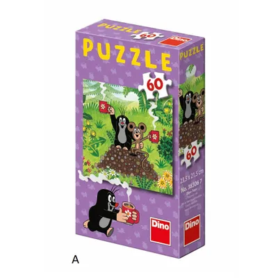 Obrázek produktu pro Dino Puzzle Jak Krtek uzdravil myšku 1 ks