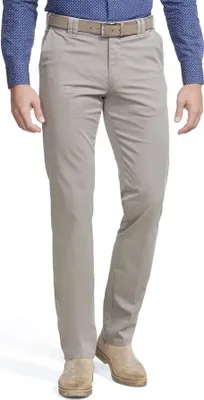 Produktbild von Meyer Baumwollhose braun einfarbig Baumwolle