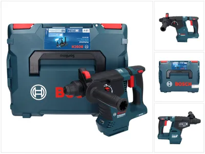 Immagine prodotto di Bosch GBH 18V-24 C Professional Trapano a percussione a batteria 18 V 2,4 J Brushless SDS plus ( 0611923002 ) + L-BOXX - senza batteria, senza caricabatteria