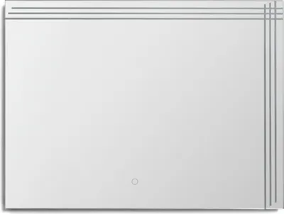 Produktbild von LED-Spiegel mit Licht 60x80 cm Dinklage 6000K Kaltweiß