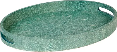 Produktbild von Lambert NinonTablett 48x34x6 cm jade, Rochenimitat 63188