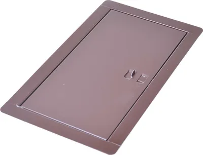 Obrázok produktu pre Aqbau® Komínové dvierka Revízne dvierka Komínové dvierka Revízna klapka Údržbové dvierka Kov Hnedá 14 x 26 cm