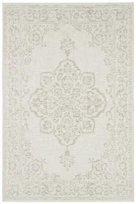 Image de Tapis en corde, tissé à plat, pour terrasse, 120 x 170 cm