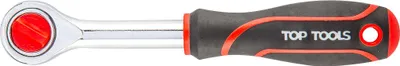 Produktbild von Ratsche 1/4 Zoll 150 mm mit 24 Zähnen für schwer zugängliche Stellen und sicheren Halt