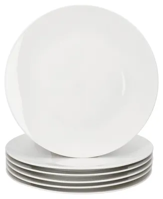 Produktbild von Ritzenhoff 6x Ontario Speiseteller Ø26,5cm weiß Porzellan Essteller