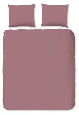 Produktbild von HIP Bettwäsche "Uni" - Rosa - (200x220 cm) - 100 % Baumwolle
