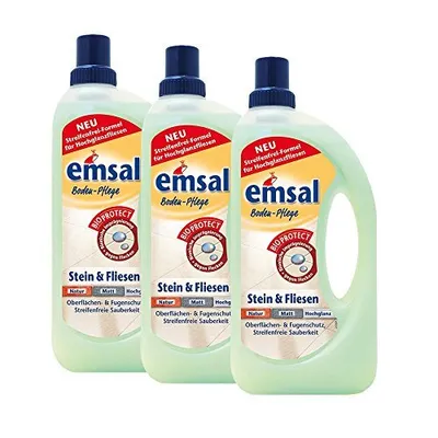Obrázek produktu pro Emsal Péče o podlahy z kamene a dlaždic s Bioprotectem Ochrana povrchu a spár 3l