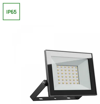 Productafbeelding van Spectrum LED Fluter Noctis Lux 4, zwart, IP65, 30W, 2500lm, daglichtwit, 6000K, 100°