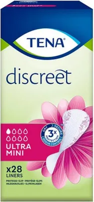 Image de Tena Discreet Ultra Mini - 20 paquets de 28 protections