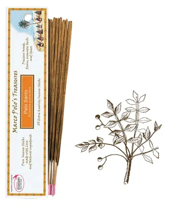 Palo Santo Räucherstäbchen, 100% natürlich, 1 Packung, 26 cm