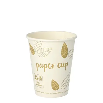 Produktbild von Papstar Pappbecher "pure" 0,2 l creme, 20 x 50 Stück