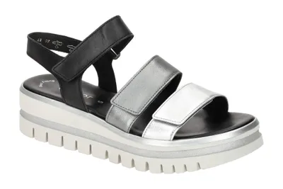 Produktbild von Gabor 64.620 Damen Sandalette - Riemchen Sandalen grau Elegant NEU