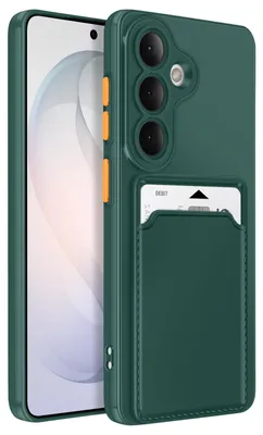 Produktbild von Avizar, Hülle mit Kartenfach und Kameraschutz für Samsung Galaxy S26, Grün