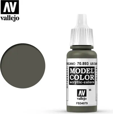 Produktbild von Vallejo 70.893, 17 ml, Grün, Matte, Flasche
