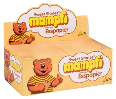 Obrázek produktu pro Jedlý papírový karamel Mampfi 290g