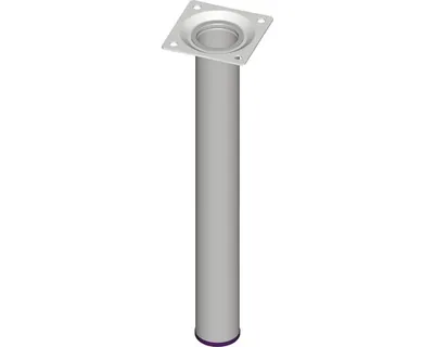 Obrázek produktu pro Nábytková noha Ø 30x250 mm, stříbrná