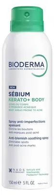Obrázek produktu pro BIODERMA Sebium Kerato + tělový sprej, 150 ml Sprej