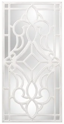 Produktbild von Holzrahmen: MDF mit Spiegel in Weiß, 40 x 80 x 1,4 cm