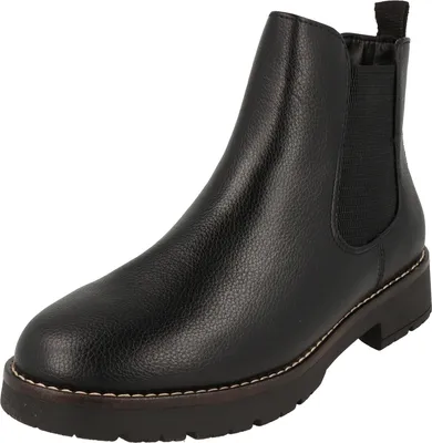 Produktbild von Jana Vegan Damen Stiefel H-Weite Winter Chelseaboots 8-25465-43 Black