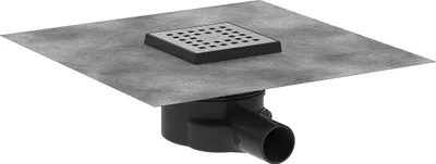 Produktbild von Hansgrohe Komplettset Punktablauf RainDrain Point 56246800