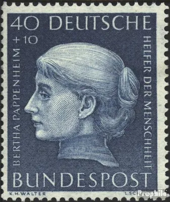 Produktbild von Briefmarken BRD (BR.Deutschland) 1954 Mi 203  postfrisch Helfer der Menschheit (V)