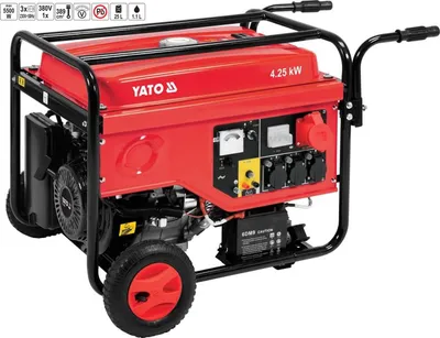 Obrázok produktu pre Generátor energie 3x230, 5500W + 1x380V, núdzový generátor