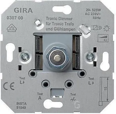 Produktbild von Gira Dimmer Druck wechsel Tronic 20-525W