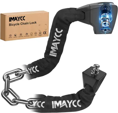 Zdjęcie produktu dla IMAYCC Blokada rowerowa High Security 8MM z kluczem - Blokada rowerowa E skuter E rower motocykl