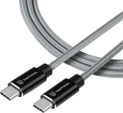 Zdjęcie produktu dla Taktyczny kabel USB-C 100W 0.3m - Wytrzymały i szybki KP31192
