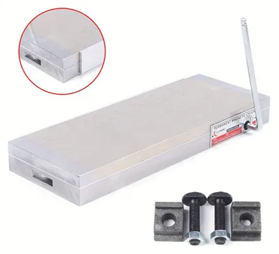 Produktbild von Magnetplatte - Magnetische Klemmplatte - Kleine Magnetplatte - Magnetplatte aus Metall - Magnetische Klemmscheibe