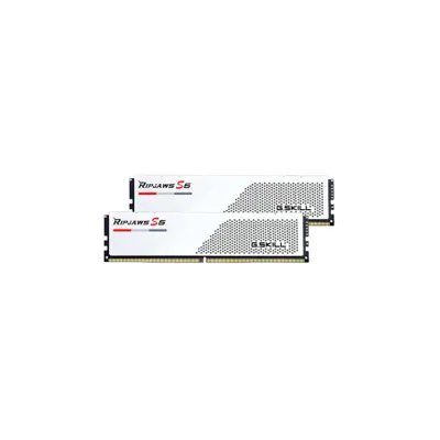 Produktbild von DIMM 32 GB DDR5-6000 (2x 16 GB) Dual-Kit (weiß, F5-6000J3040F16GX2-RS5W, Ripjaws S5, INTEL XMP)