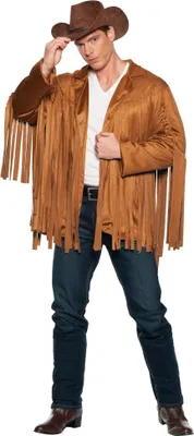Produktbild von Fransen Cowboyjacke - Fasching Karneval Kostüm Halloween Größe: M-L