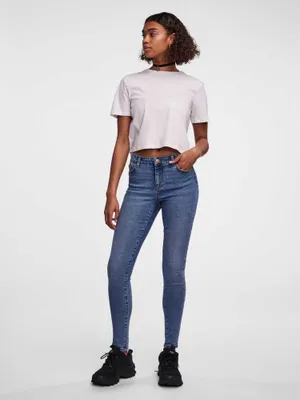 Produktbild von Pieces Dana Skinny Fit Mb402 Jeans Blau XL / 32 Frau Blau XL